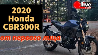 2020 Honda CB300R: "Не будите зверя!" | Тест-драйв от первого лица / POV