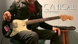 Extreme - Cynical (Guitar cover with backing track) 'Cynical' Guitar