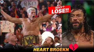 Real Reason Why ROMAN Reigns Lose Title After 1316 Days at WRESTLEMANIA 40 | End of TRIBLE CHIEF ERA