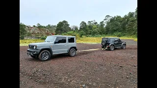 🔥 ¿Quién gana en fuerza? - Jimny Automático Vs Jimny Manual🔥 Parte 1