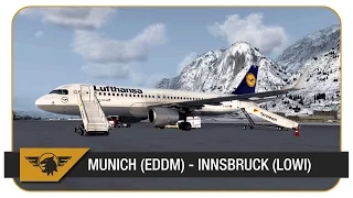 [Prepar3D] Aerosoft Airbus Shared Cockpit | Munich (EDDM) - Innsbruck (LOWI) | Lufthansa