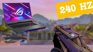 Valorant on Top Best Gaming Laptop | 240 HZ