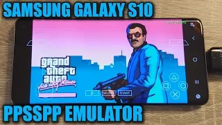 Samsung Galaxy S10 (Exynos) - GTA Vice City Stories - PPSSPP v1.9.4 - Test