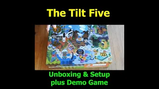 XR Gaming Hardware - The Tilt Five: Unboxing & Setup plus Demo Game