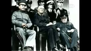 Churchill a Stalin