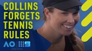 Danielle Collins forgets how tennis tiebreaks work! | Wide World of Sports