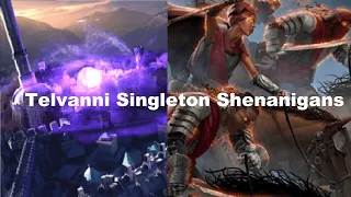 TESL Jaws of Oblivion Singleton Telvanni experiment