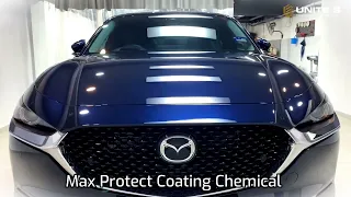 #MazdaCx30 deep crystal blue done Car Body Coating by Unite S Car Care. #MaxProtectCoating