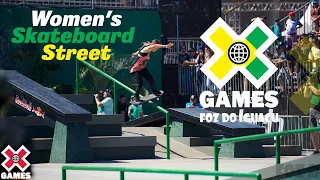 X Games Foz do Iguaçu 2013 WOMEN'S SKATEBOARD STREET: X GAMES THROWBACK