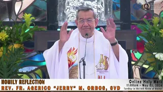 Homily Reflection of Rev. Fr. Jerry Orbos, SVD