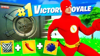 Ik deed alsof ik BOSS THE FLASH was in Fortnite!