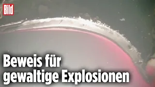 Bilder von Nord-Stream-Pipeline bestätigen Explosionen | Ukraine-Krieg