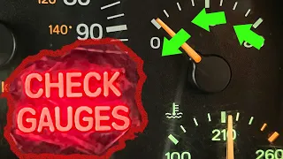 Jeep XJ Oil Pressure Fix - Check Gauges !! Quick And Simple!  4.0 Liter Engine - Wrangler - Cherokee