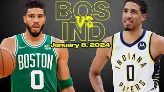 Boston Celtics vs Indiana Pacers Best Game Highlights - January 8, 2024 | 2023-2024 NBA Season