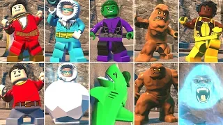 All Character Transformations in LEGO DC Super-Villains (W/DLC)