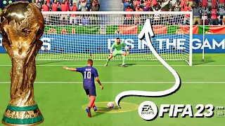 FIFA 23 World Cup Mode - GERMANY VS FRANCE - FIFA 23 PENALTY SHOOTOUT