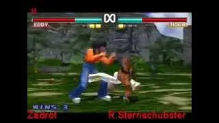 Tekken 3 online zadrot vs R.Sternschubstern (VS Battle tournament №5)1 raund