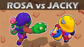 JACKY vs ROSA | 1vs1 |  Brawl Stars Olimpiadas