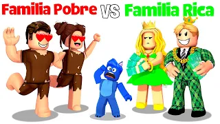 FAMILIA POBRE vs FAMILIA RICA en ROBLOX! 🤑😭 (Brookhaven)