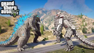 Godzilla, Kong Vs Mechagodzilla, Mechani Kong New ( GTA V Mods )