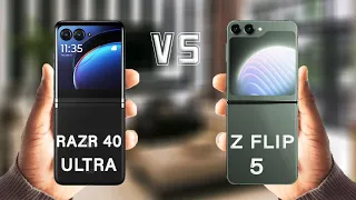 Motorola Razr 40 Ultra Vs Samsung Galaxy Z Flip 5 Specs Review