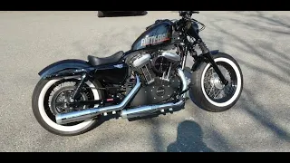 Harley Davidson Sportster 1200 48 Forty Eight Kesstech Sound Stage 2