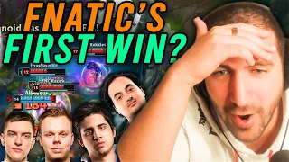 THIS IS FNATIC's BEST CHANCE TO WIN A GAME - TH vs FNC | LEC Spring Split w/ The Boys