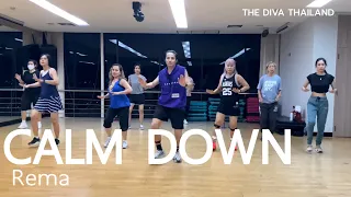 [Dance Workout] Calm Down - Rema | Zumba Fitness | Diva Dance | The Diva Thailand