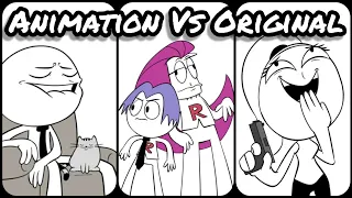 Animation Vs Original | TikTok Compilation #5 from @nutshellanimations