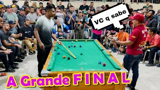 BAIANINHO X MAYCON DE TEIXEIRA O CONFONTRO FINAL 10.000 #sinuca #baianinho #sinucaaovivo