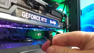 Про подключение кабеля ARGB синхронизации на видеокартах Palit GeForce RTX GAMEROCK OC