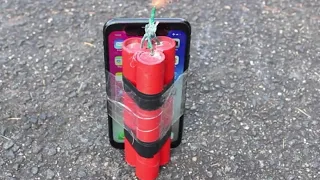 EXPERIMENT iPhone X vs Firecracker ( GONE WRONG 😥❌ )