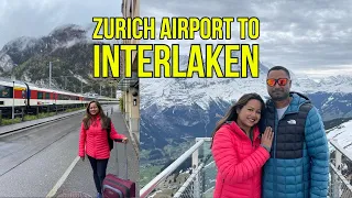 Zurich Airport to Interlaken by Train | April 2023