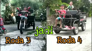 dari Roda 3 Jadi Roda 4