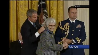 Harper Lee receives Presidential Medal of Freedom (C-SPAN)