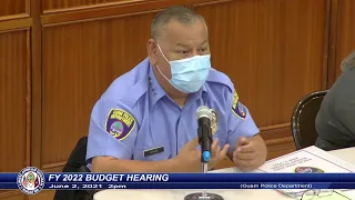 FY 2022 Budget Hearing - Senator Joe S. San Agustin - June 2, 2021 2pm GPD
