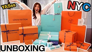 🎉WHAT I BOUGHT IN NYC | 💎TIFFANY, LV, HERMES UNBOXING -sharing PRICES | CHARIS❤️