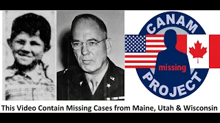 Missing 411- David Paulides Presents a Missing Retired Brigadier General & Other Cases From UT & WI