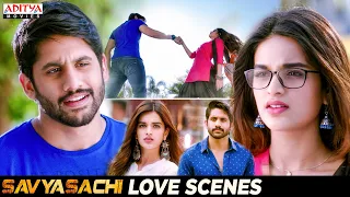 "Savyasachi" Love Scenes | Naga Chaitanya | Madhavan | Nidhhi Agerwal | Aditya Movies