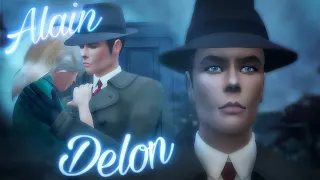 Le Samouraï | The Samurai | Самурай Ален Делон Alain Delon | clip machinima The Sims 4  France Retro