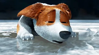 THE QUEEN'S CORGI Clip - "Charlie pushes Rex off a Bridge" (2019)