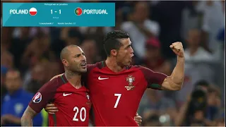 Portugal 1 - 1 Poland | EURO 2016 | Quarter-finals | Match Highlights | 30 June 2016 | Classic Match