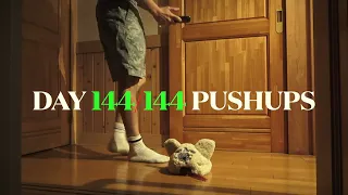 TODAY WAS JUST BECAUSE OF DISCIPLINE |DAY 144/144 PUSHUPS | #pushupseveryday #homeworkout #fitness