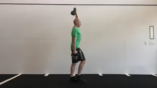 Single Arm Kettlebell Overhead:Single Arm Farmer Carry Walk