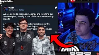 TSM Imperialhal speaks out on SSG officially leaving Apex Legends after ALGS..