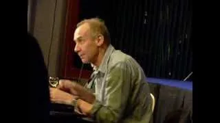 Hakan Nesser nach Lesung "Himmel über London" @Kino Babylon Berlin 13.01.2014