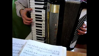 He's a Pirate - Klaus Badelt - 3 different registers - Accordion