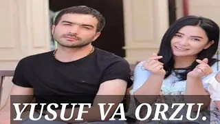 SENSIZ SERIAL YUSUF VA CHAROS (ORZU) 65 QISM XAQIDA INTERVYU BERDI.