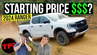 You'll Be Surprised By How Much the New 2024 Ford Ranger Costs Compared to Other Trucks!