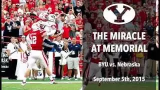 BYU Football vs. Nebraska - "Miracle at Memorial" Hail Mary plus Greg Wrubell Call